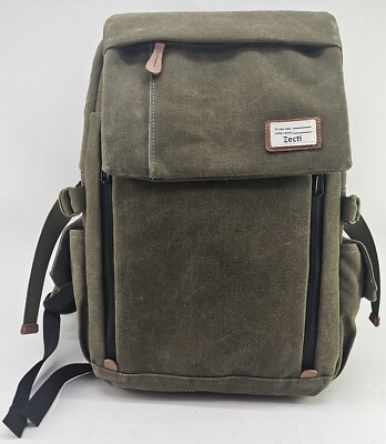Camera Backpack 17'' for Photography DSLR/SLR/Mirrorless Camera Bag W / Cover