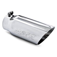 MBRP T5053 Dual-Wall Angled Exhaust Tip for 4" Tailpipes