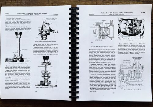 Service Manual fits John Deere B Tractors Repair Shop BN BW BNH BWH SM2004 422p - Picture 5 of 18