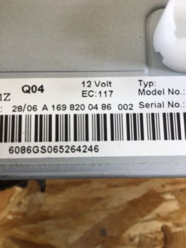 368723 Radio MERCEDES-BENZ A-Klasse (W169) A1698200486 - Bild 4 von 8