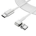 ELECJET Cavo Magnetico USB Type C Lanhiem Ricarica Rapida 4.3A 87W 6 Pin Reve...