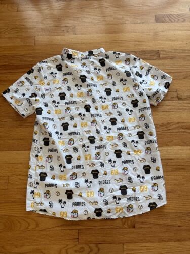 Camisa Hawaiana San Diego Padres 619 Aloha Sorteo NUEVA XL - Imagen 3 de 7