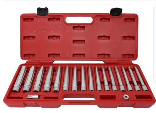 CTA #1189 18PC DEEP METRIC SOCKET SET 6MM - 21MM - Picture 1 of 4