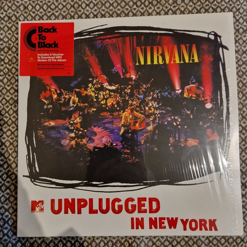 Nirvana ‎– MTV Unplugged In New York / Vinyl LP (2008 pressing) - Picture 1 of 6