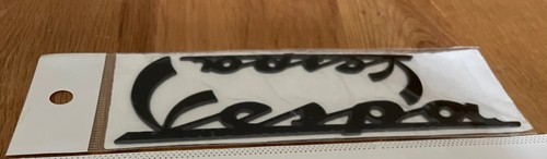 VESPA GTS - 3D-Emblem-Set - schwarz  5 Varianten Handschuhfach Aufkleber Sticker - Bild 27 von 50