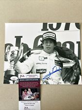 MARIO ANDRETTI RACING LEGEND SIGNED AUTOGRAPH 8x10 PHOTO PICTURE JSA COA INDYCAR MARIO ANDRETTI RACING LEGEND SIGNED AUTOGRAPH 8x10 PHOTO PICTURE JSA COA INDYCAR
