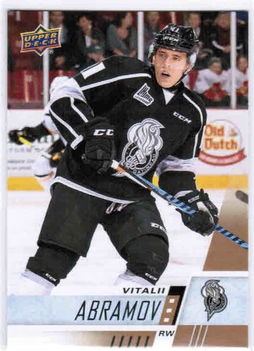 17/18 2017 UD UPPER DECK CHL HOCKEY BASE CARDS (#1-100) U-Pick From List - Picture 21 of 101