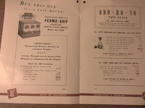 ORIGINAL VINTAGE BITS OF BUSINESS MAGAZINE MAR 1946 22 PAGES GOOD CONDITION - Picture 3 of 5