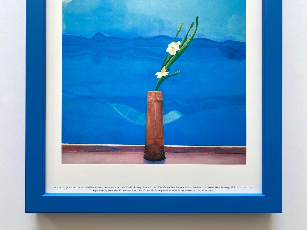 額装品/Mt Fuji and Flowers(デビット ホックニー)/ポスター s-l1200.jpg