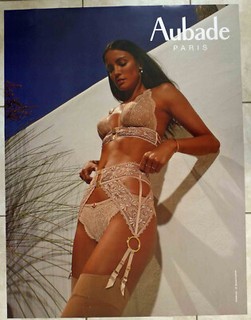 Affiche Double Face Lingerie Aubade Grand Format 130x100