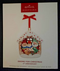New ListingHallmark 2025 Gnome for Christmas 5th Anniversary Limited Edition Papercraft Orn
