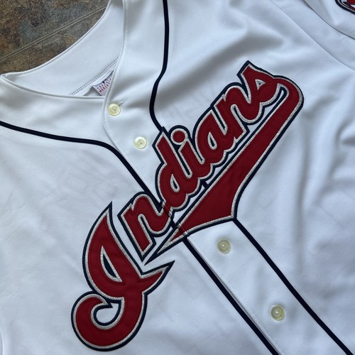Grady Gr.emore #24 Authentic Majestic Cleveland Indians genähtes Trikot neu mit Etikett - Bild 6 von 17