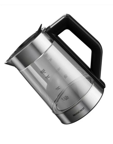 Silver Crest Glas Wasserkocher LED s Farbwechsel 1,7 Liter SCHWARZ💥🔥🍵☕️🔥💥🇩🇪 - Bild 6 von 12