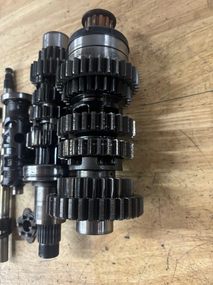 Honda CBR600 F4I CBR 600 2001-2006 motor transmisión engranajes horquillas motor de tambor Foto 4 de 4