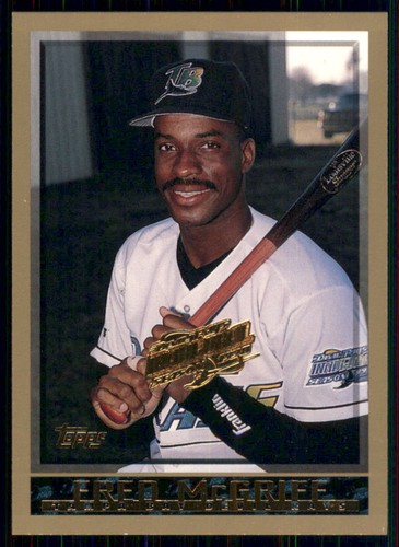 Fred McGriff [Devil Rays Inaugural] #349 1998 Topps card