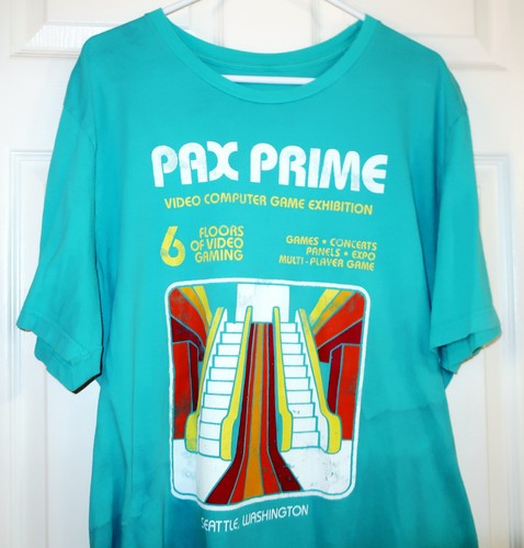 4 PAX CONVENTION / GEEK T-SHIRTS Paket Größe 3X 20th Ann Burger Prime West SET #1 - Bild 2 von 7