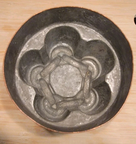 Antico stampo vittoriano per torte gelatina in rame Benham & Froud #443 - Foto 7 di 7