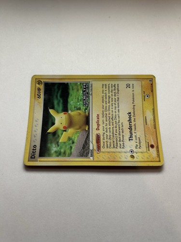 Ditto (Pikachu) 63/113 Reverse Holo – LP – Stamped – EX Delta Species - Picture 7 of 15