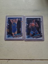Lot Of 2 2023-24 Panini Optic Rated Rookie Cards Leonard Miller & Brandin...