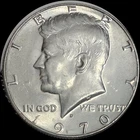 1970 D Kennedy Half Dollar Uncirculated