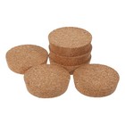  6 Pcs Cork Stopper Glass Jar Lid Bottle Replacement Bulb Vase Lids
