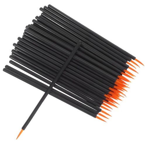  40 Pcs Fine Tip Paint Brush Brushes Miniatures Watercolor Round Pointed - Bild 2 von 20