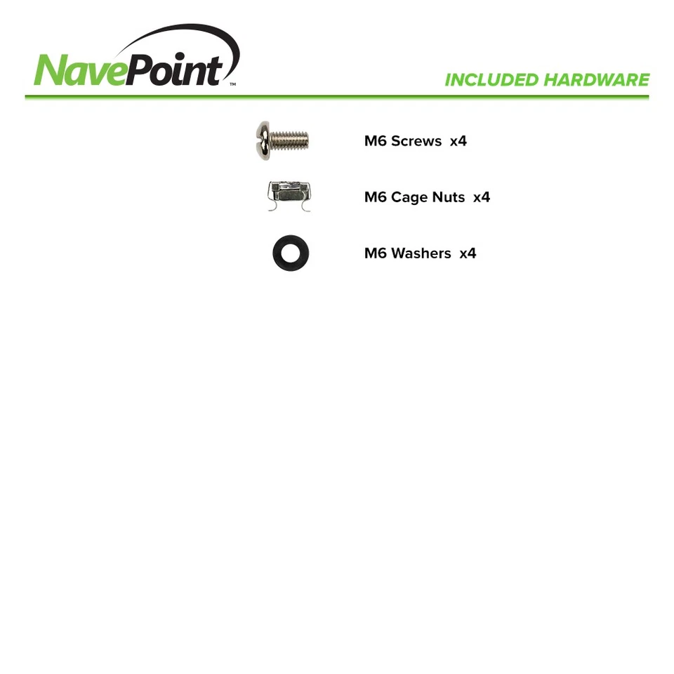 NavePoint 2U Cantilever Shelves for 19-inch racks, No Lip, Vented - Parent - Image 4 of 4