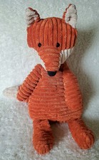 Jellycat Cordy Roy Orange Fox Bean Filled Stuffed Animal Toy Plush 17  