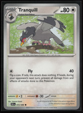 Tranquill Common Colorless  SV: Black Bolt 072/086 NM