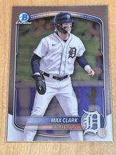 Max Clark 2025 Bowman Chrome Prospects BCP-24 Detroit Tigers