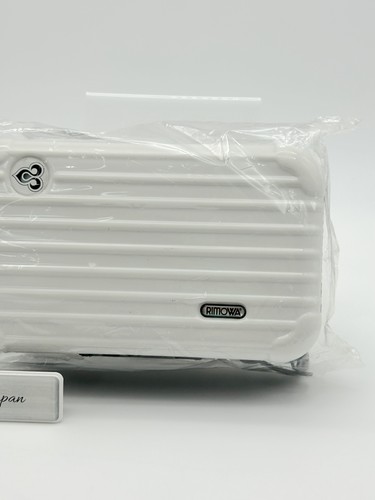Raro Blanco Rimowa Thai Airways Primera Clase Amenidad de Viaje Estuche Rígido Bolsa z65 - Imagen 7 de 11