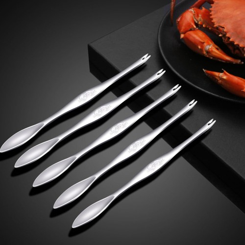 Forbici cracker guscio di granchio in acciaio inox set utensili aragosta frutti di mare-utensili - Foto 8 di 12