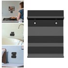 Support mural pour tablettes et téléphones construction métallique avec kit quincaillerie