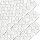 300 PCS 3/8 Inch Cabinet Door Bumpers,Circular Self-Adhesive Clear Rubber Bumper