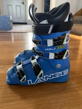 LANGE RS 65 Kid's Youth Ski BOOTS 24.5 All-Mtn Race Alpine Junior
