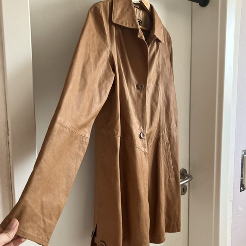 TCM TCHIBO Ledertrenchcoat cognac Ziegenleder - Bild 2 von 13