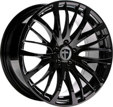 4x Alufelgen Tomason TN7 black painted 8,5x19 ET45 LK5 112 19 Zoll Felgen Alu