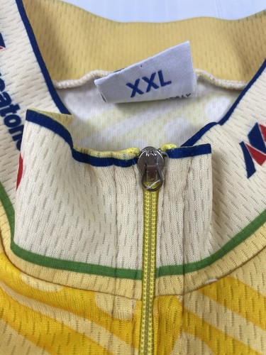 CAMISA JERSEY SANTINI VINTAGE 1997/98 SMS CICLISMO MERCATONE UNO WEGA GIRMI BIKE - Imagen 12 de 13