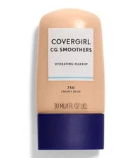 COVERGIRL CG Smoother Hydrating Makeup 750 Creamy Beige 1 fl oz