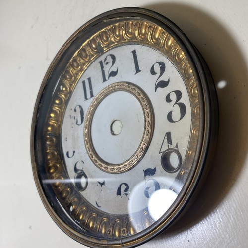 Antique Ansonia Clock Dial And Bezel w Glass 5 1/8” - Picture 2 of 6