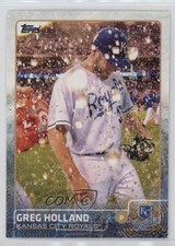 2015 Topps Image Variation Greg Holland (Gatorade Bath) #216