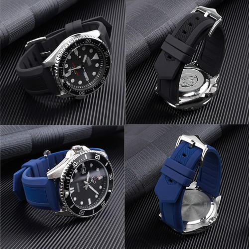 Quick Release Silicone Bracelet Watch Band Strap Replacement Wristband 16-26mm - Picture 8 of 33