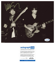 Will Sergeant ‘Echo And The Bunnymen’ Band Guitarist Signed 8x10 Photo ACOA