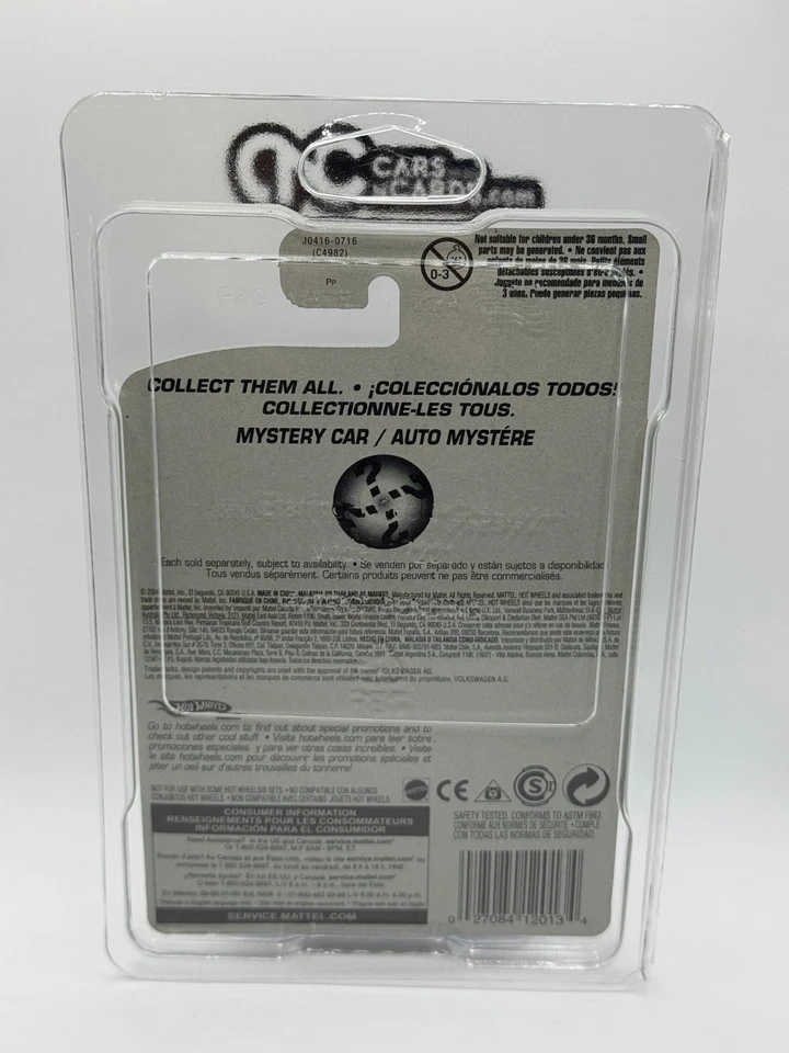 2005 Hot Wheels Mystery Car Volkswagen New Beetle Cup With Protector - Image 2 of 4