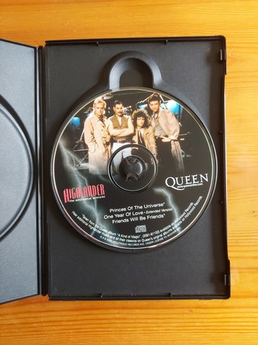 Highlander: The Immortal Edition (US DVD) Steel Slipcase+exclusive QUEEN CD - Picture 9 of 18