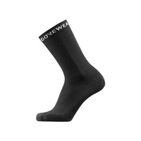 Merino Socken Gore Wear Unisex Schwarz 44-46 EU Outdoor Freizeit