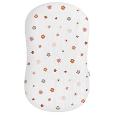 Muslin Baby Lounger Cover, Soft Breathable Newborn Lounger Pillow Cover for B