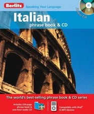 Berlitz Italian Phrase Book  CD - Audio CD By Berlitz - GOOD
