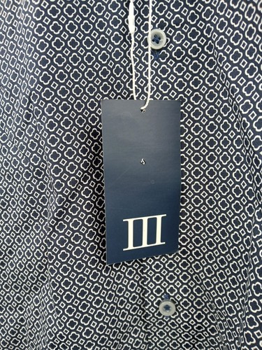 Tresanti Regular Fit Geometric Pattern Long Sleeve Formal Shirt - Picture 2 of 8