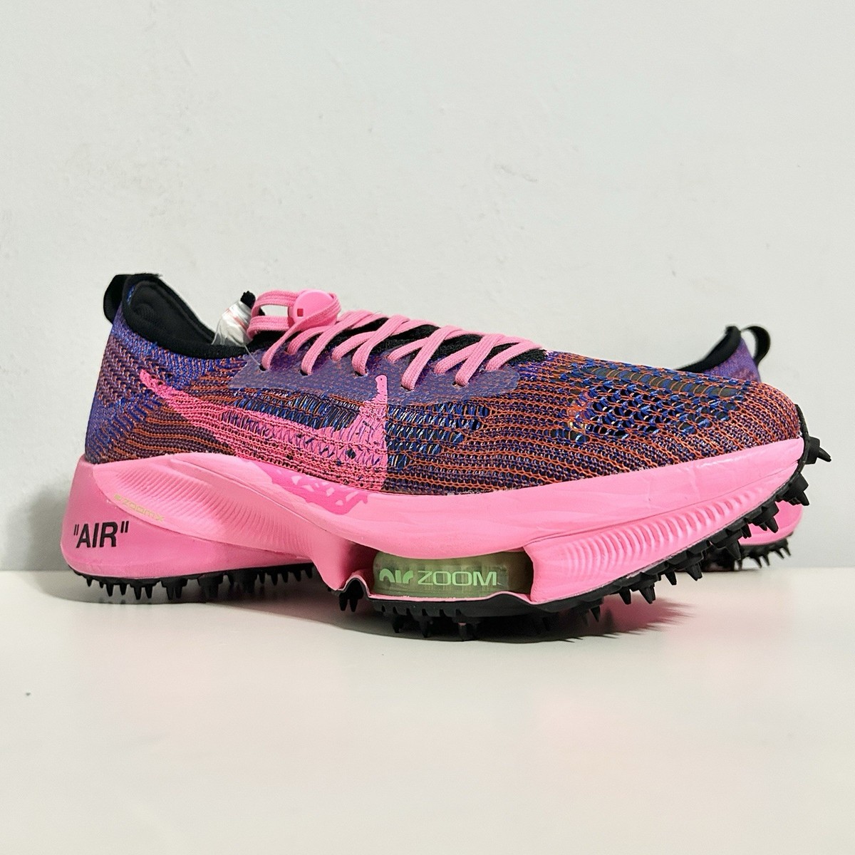 Nike x Off-White Air Zoom Tempo NEXT% “Pink Glow” Men's Size
